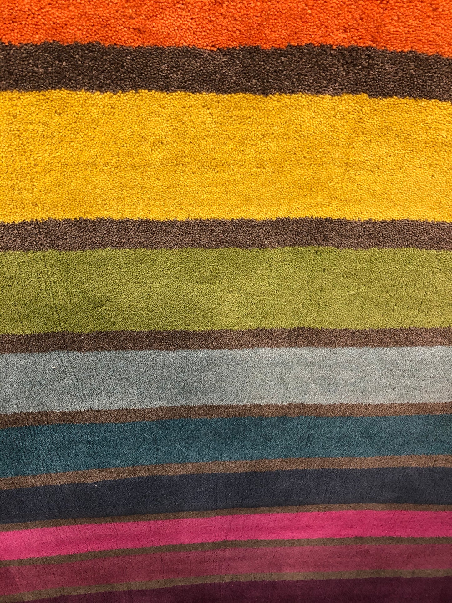 100% Wool Stripe 120 x 170 cm