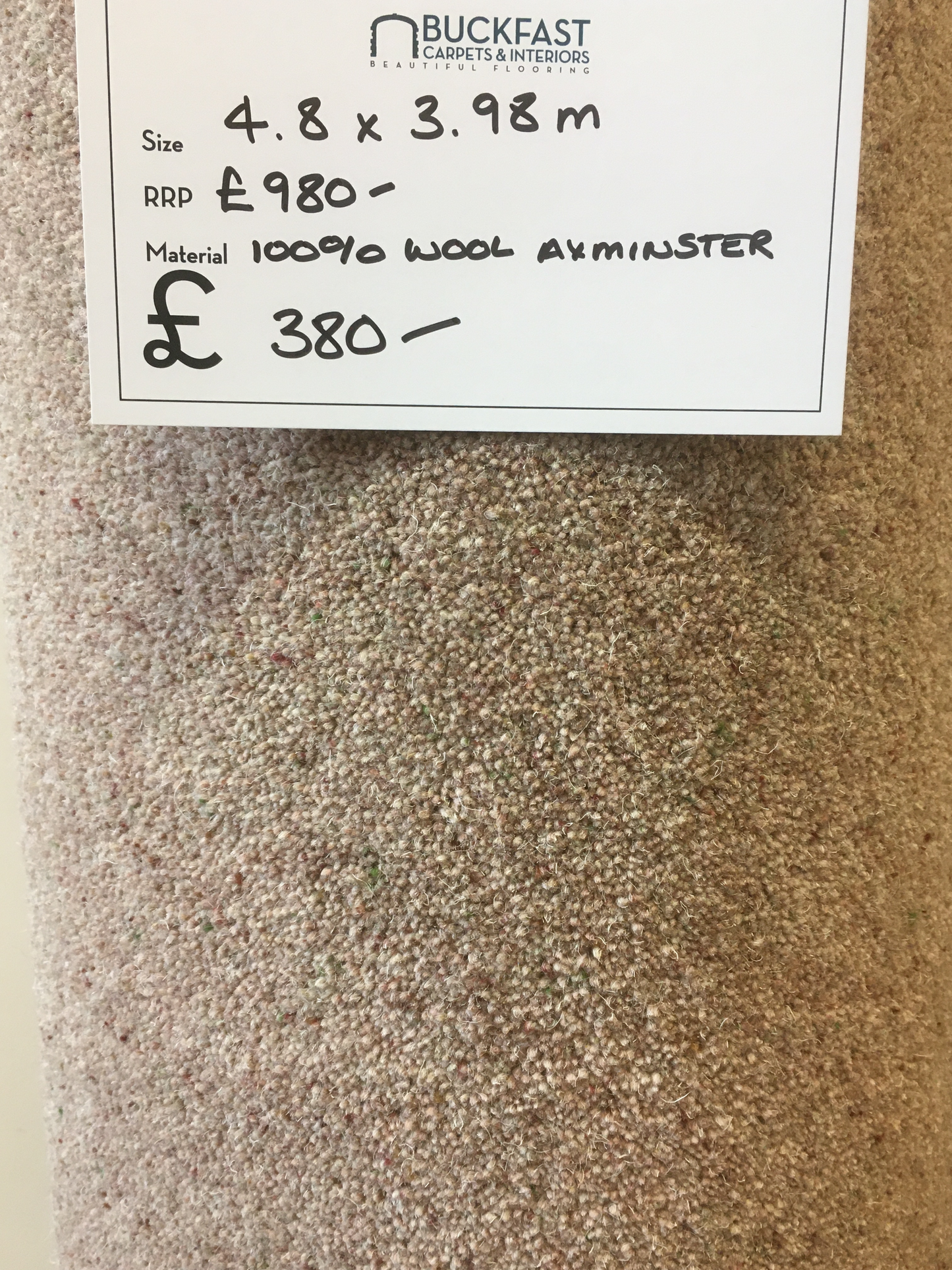 Flecked Axminster 100% Wool