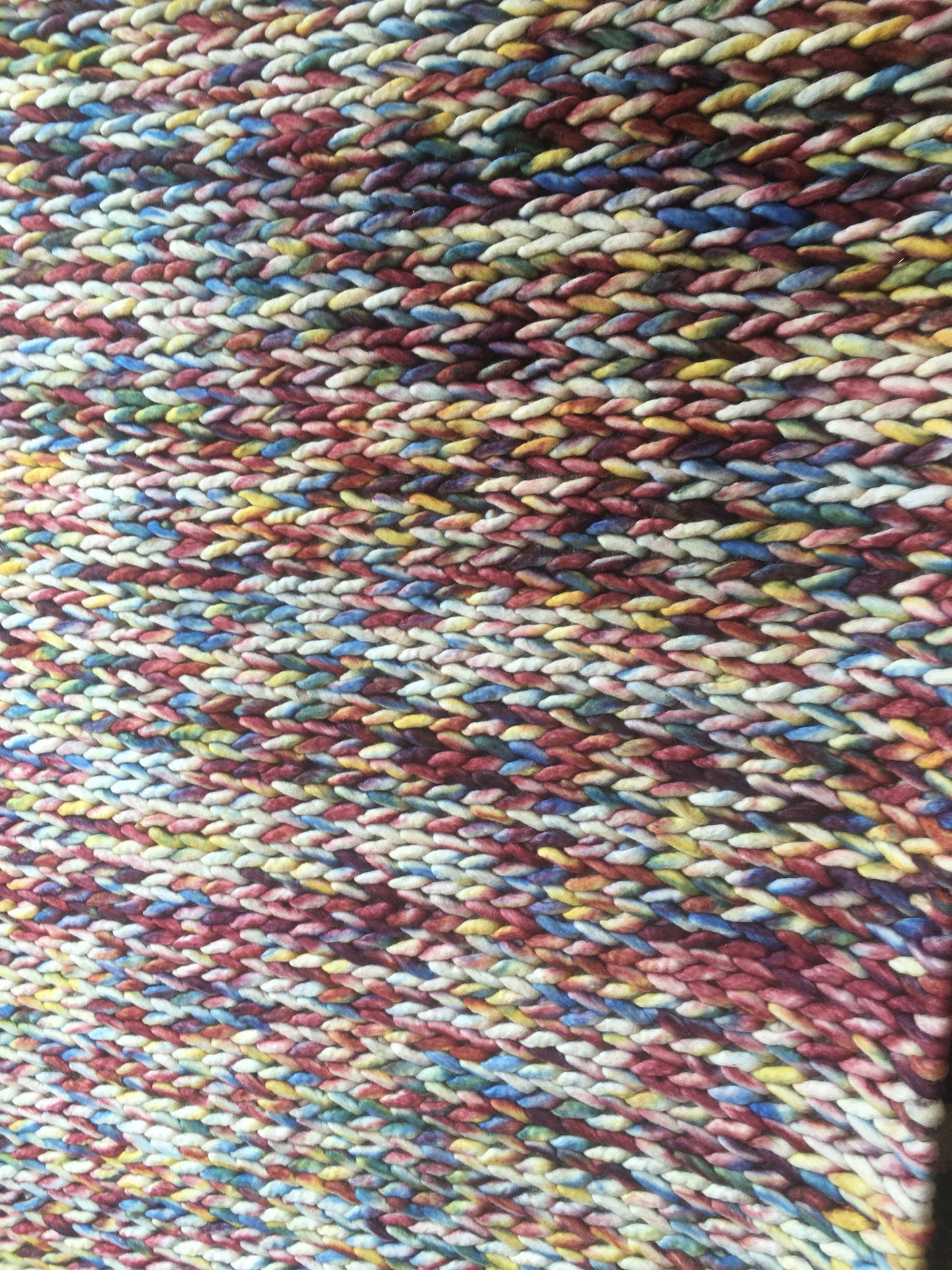 100% Wool Handwoven 120 x 180  cm