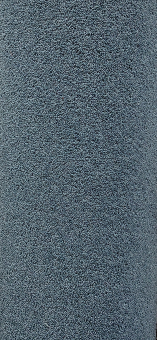 Teal Blue Wool Rich 3.99 x 4.8 m